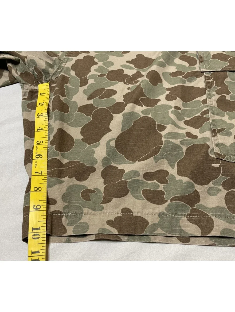 Levi's Camo Carrier Cargo Cotton Camo Comfortable Shorts Men's Size 50 RipStop